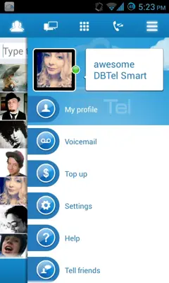 DBTel android App screenshot 1